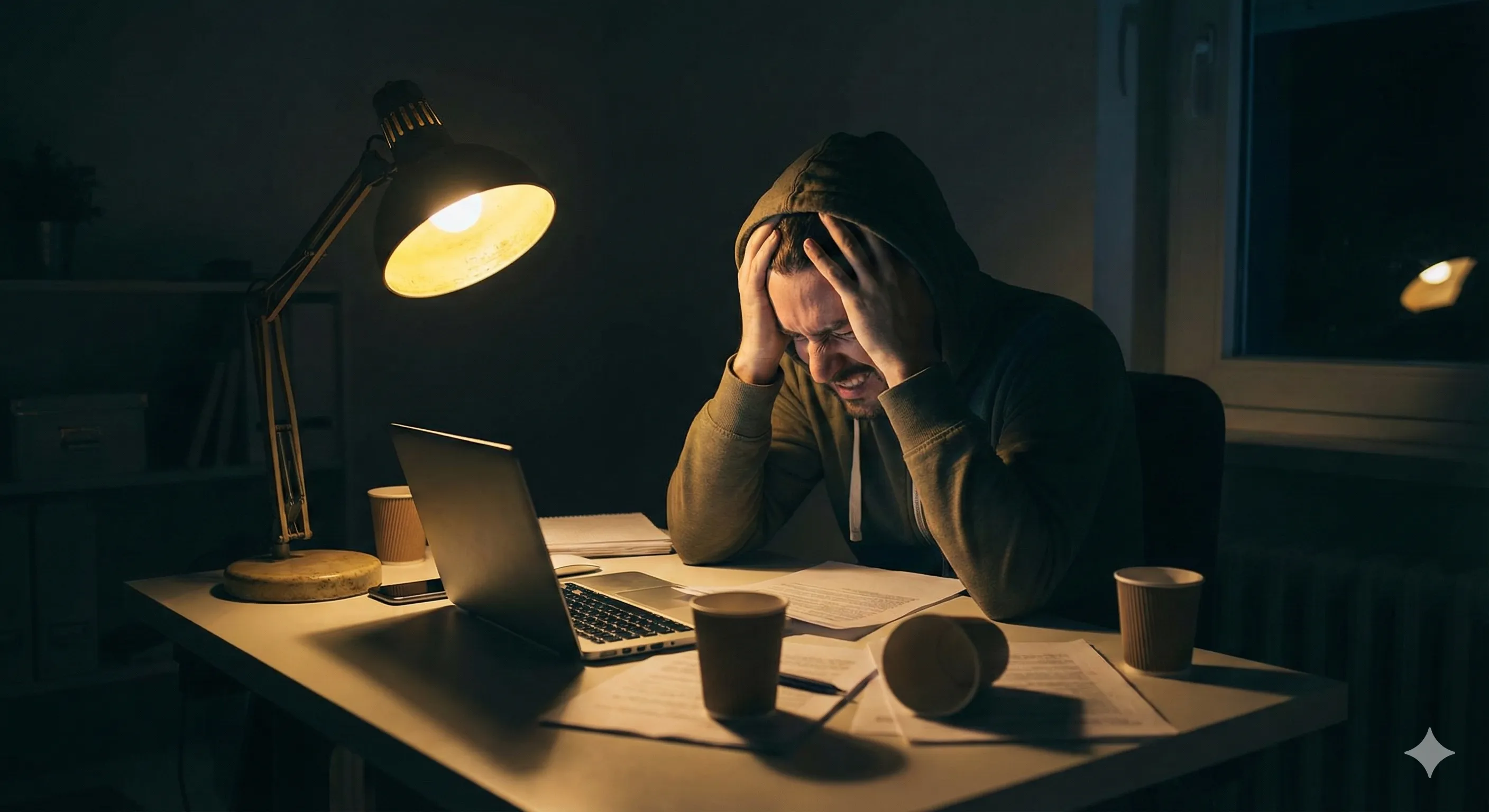 Lámpara LED parpadeando por problemas de tensión o interruptor piloto