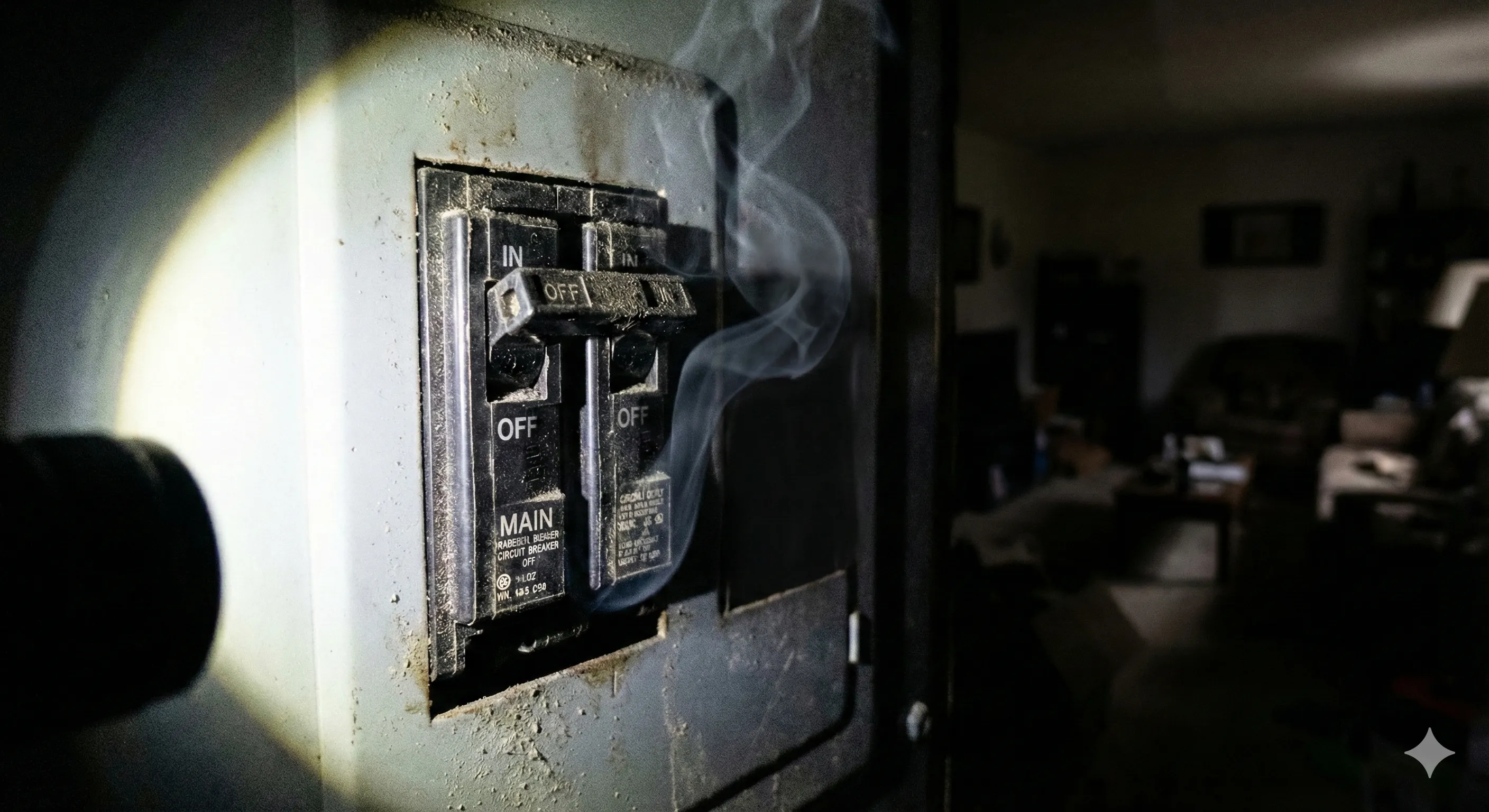 Tablero eléctrico con llaves térmicas