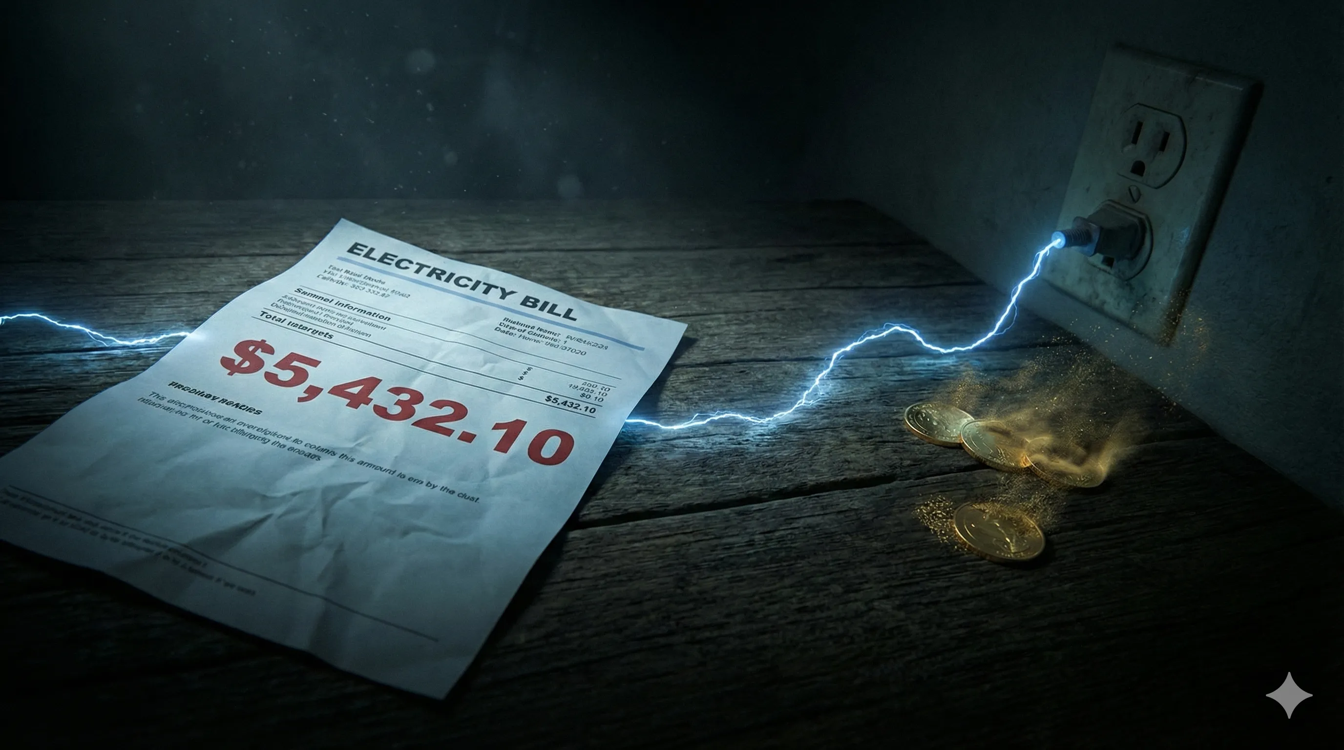 Medidor de luz girando rápido